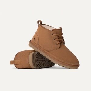 UGG Neumel Chestnut Suede Women’s Chukka Booties (7)